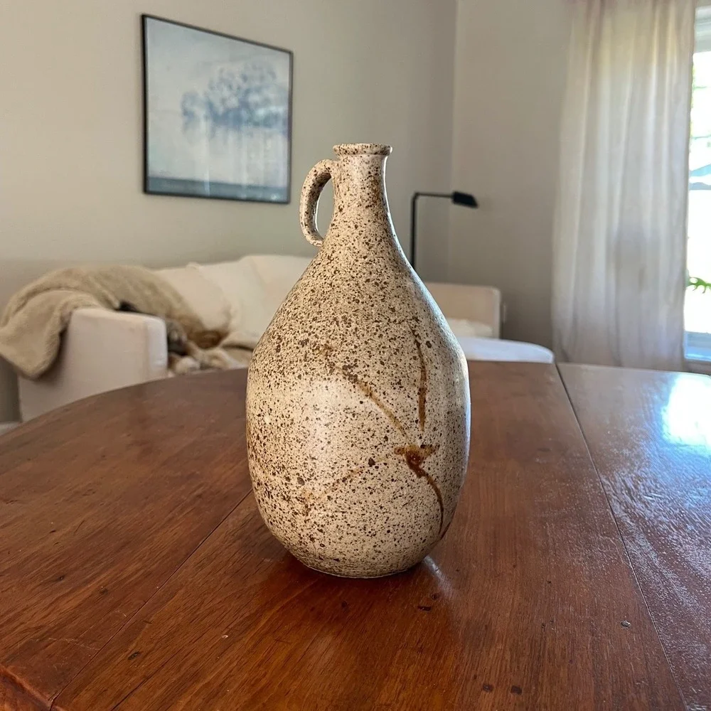 Speckled Stoneware Glazed Vase/Jug